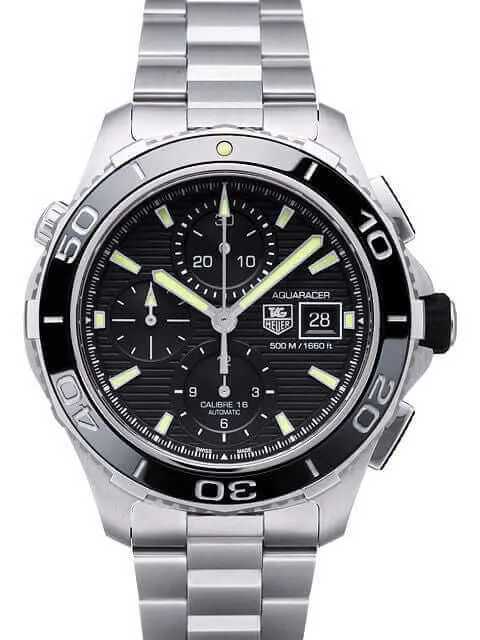 TAG Heuer Aquaracer 500M CAK2111.BA0833 Calibre 16 Chronograph 43mm