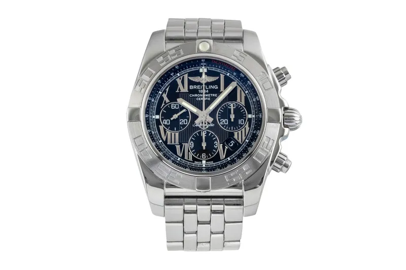 Breitling Chronomat chronograph steel automatic men's watch AB0110 [2506694]