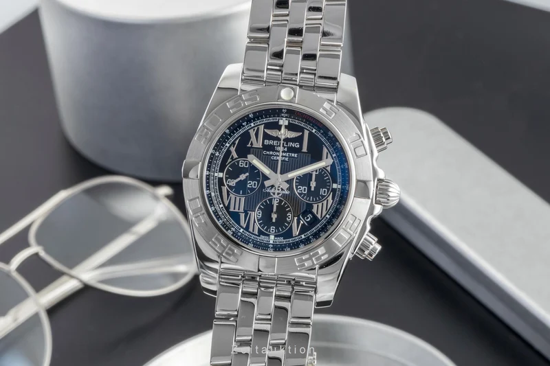 Breitling Chronomat chronograph steel automatic men's watch AB0110 [2506694]