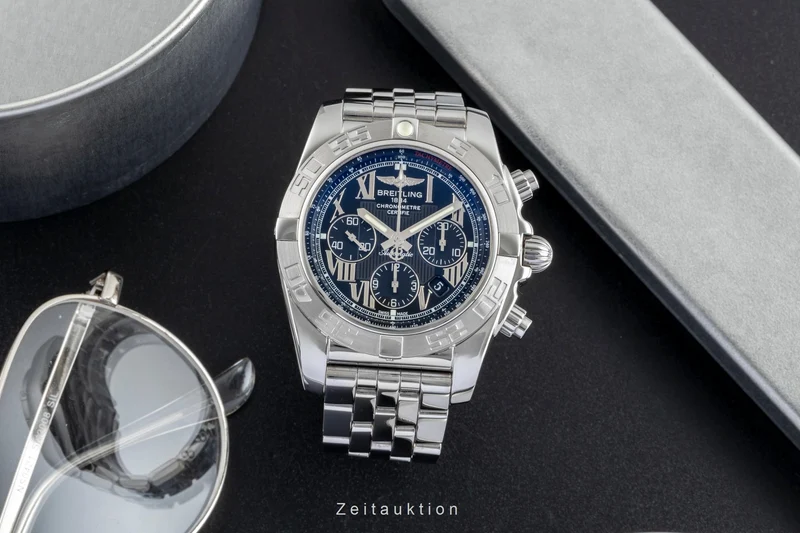 Breitling Chronomat chronograph steel automatic men's watch AB0110 [2506694]