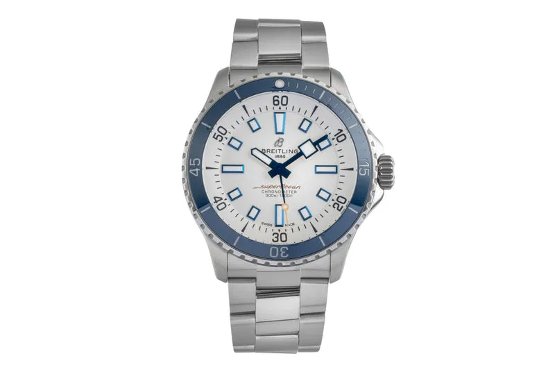 Breitling Superocean steel automatic men's watch A17375 LP: 5650EUR [2507504]