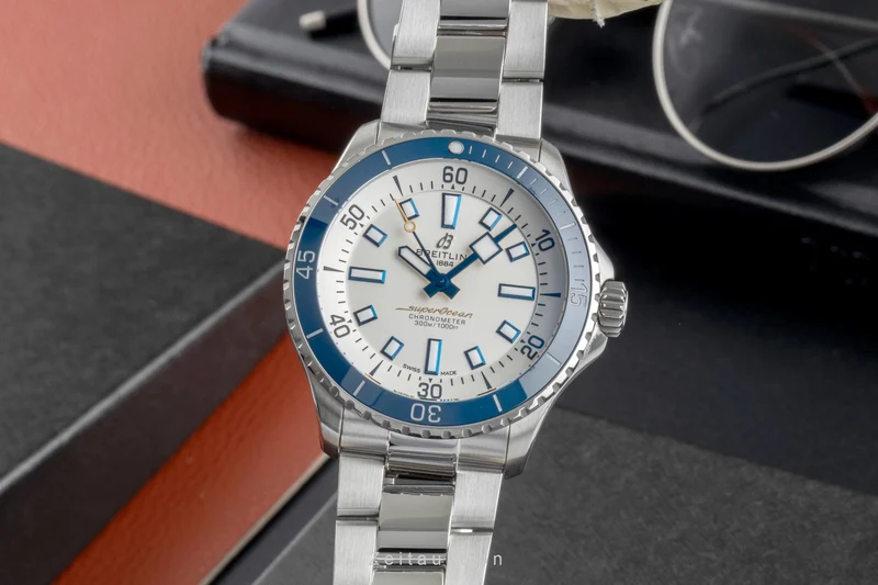 Breitling Superocean steel automatic men's watch A17375 LP: 5650EUR [2507504]