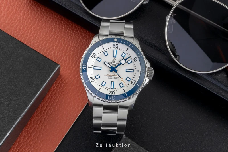 Breitling Superocean steel automatic men's watch A17375 LP: 5650EUR [2507504]