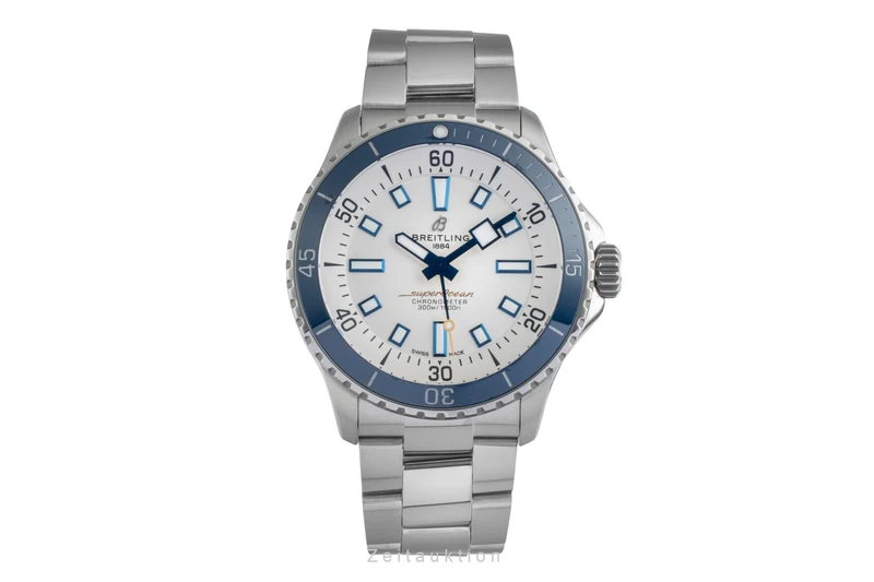 Breitling Superocean steel automatic men's watch A17375 LP: 5650EUR [2507504]