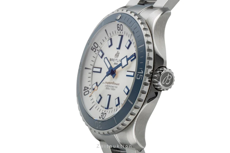 Breitling Superocean steel automatic men's watch A17375 LP: 5650EUR [2507504]