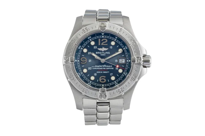 Breitling Superocean steel automatic men's watch A17390 [2600262]