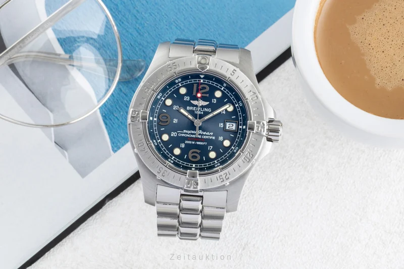 Breitling Superocean steel automatic men's watch A17390 [2600262]