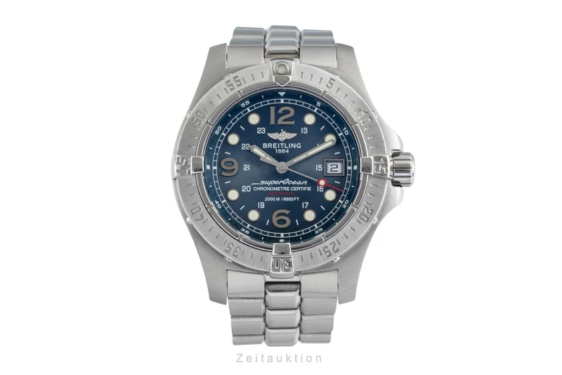 Breitling Superocean steel automatic men's watch A17390 [2600262]