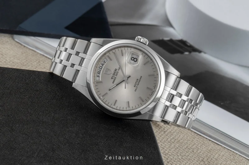 Tudor Date-Day steel automatic men's watch 76200 [2600421]