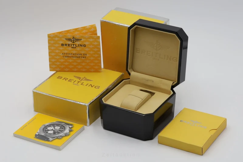 Breitling Super Avenger chronograph steel / titanium automatic men's watch A13370 [2600374]