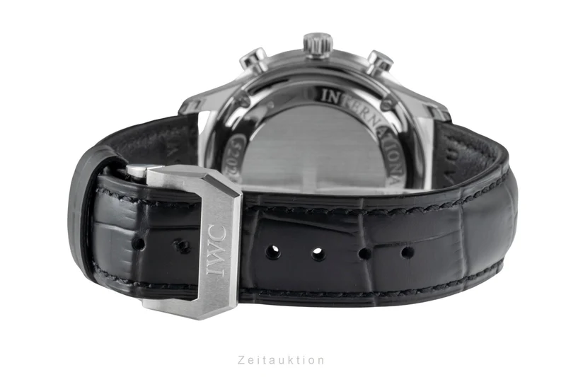 IWC Portugieser chronograph steel automatic men's watch IW371447 LP: 9100EUR [2600367]