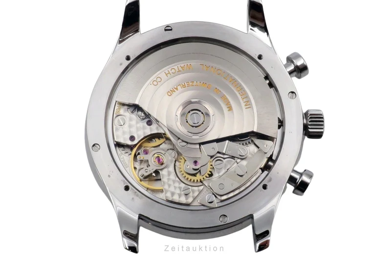 IWC Portugieser chronograph steel automatic men's watch IW371447 LP: 9100EUR [2600367]
