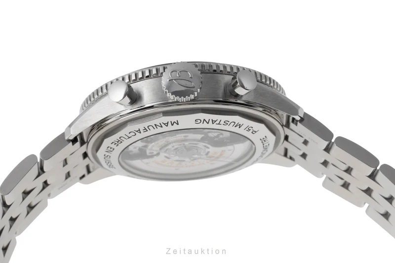 Breitling Super Avi chronograph steel automatic men's watch AB04453A1B1A1 LP: 11500EUR [2600453]