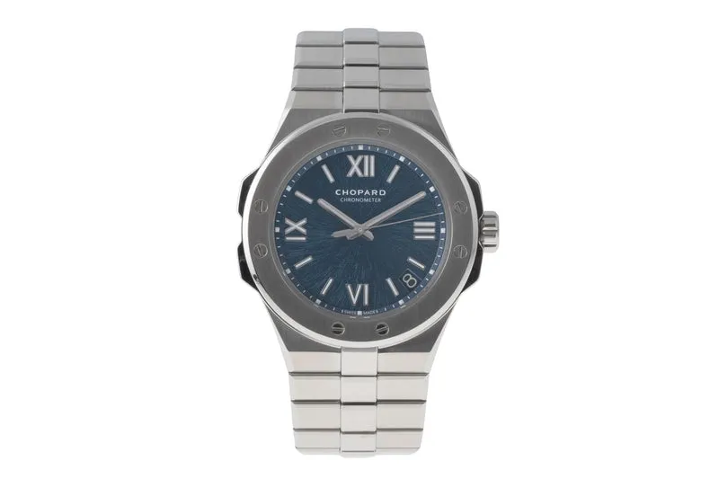 Chopard Alpine Eagle steel automatic men's watch 298600-3001 LP: 16100EUR [2507404]