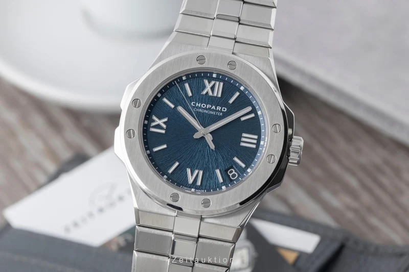 Chopard Alpine Eagle steel automatic men's watch 298600-3001 LP: 16100EUR [2507404]