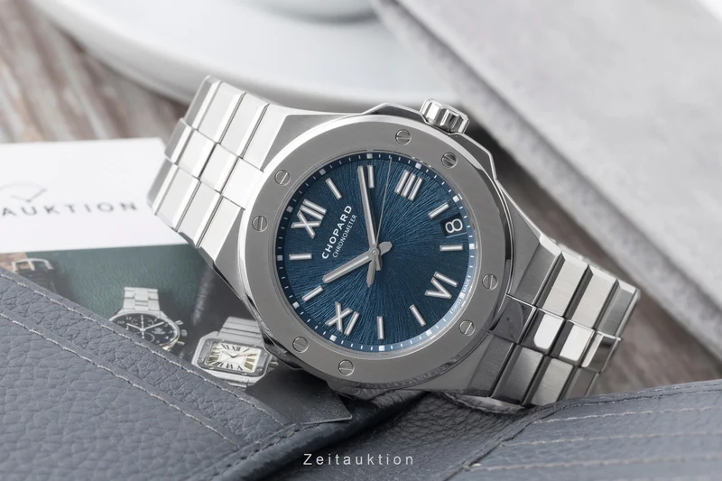 Chopard Alpine Eagle steel automatic men's watch 298600-3001 LP: 16100EUR [2507404]