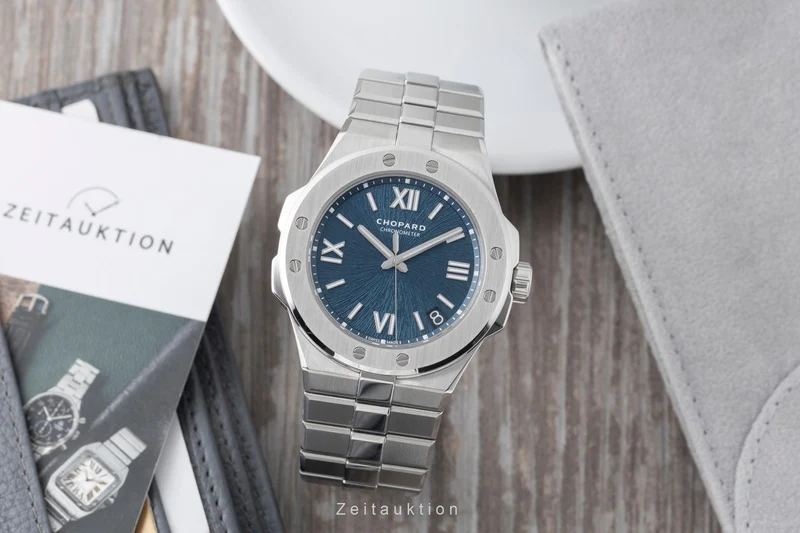 Chopard Alpine Eagle steel automatic men's watch 298600-3001 LP: 16100EUR [2507404]