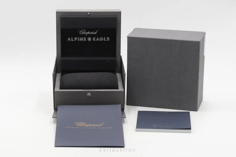 Chopard Alpine Eagle steel automatic men's watch 298600-3001 LP: 16100EUR [2507404]