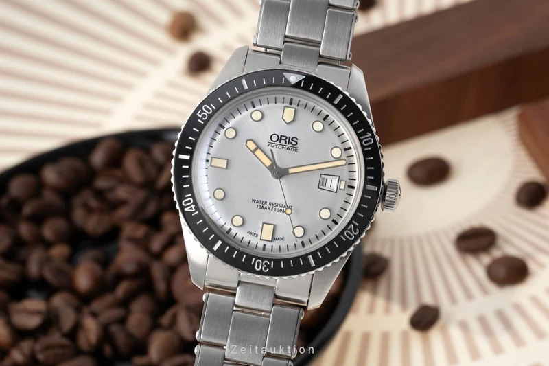 Oris Divers Sixty-Five steel automatic men's watch 01 733 7720 4051-07 8 21 18 [2600280]