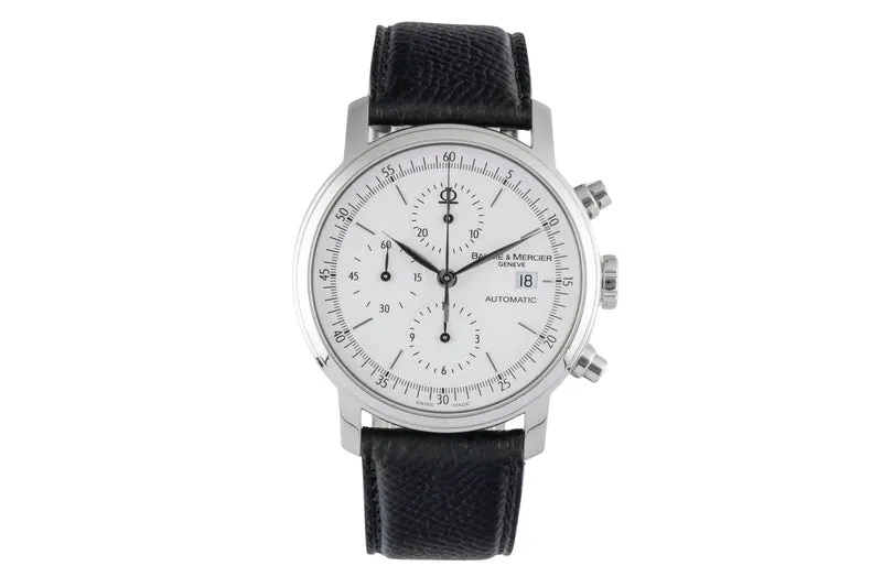 Baume & Mercier Classima chronograph steel automatic men's watch M0A68541 65533 [2600216]
