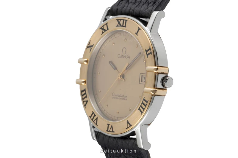 Omega Constellation steel / gold quartz men's watch 196.1080 196.1072 [2507399]