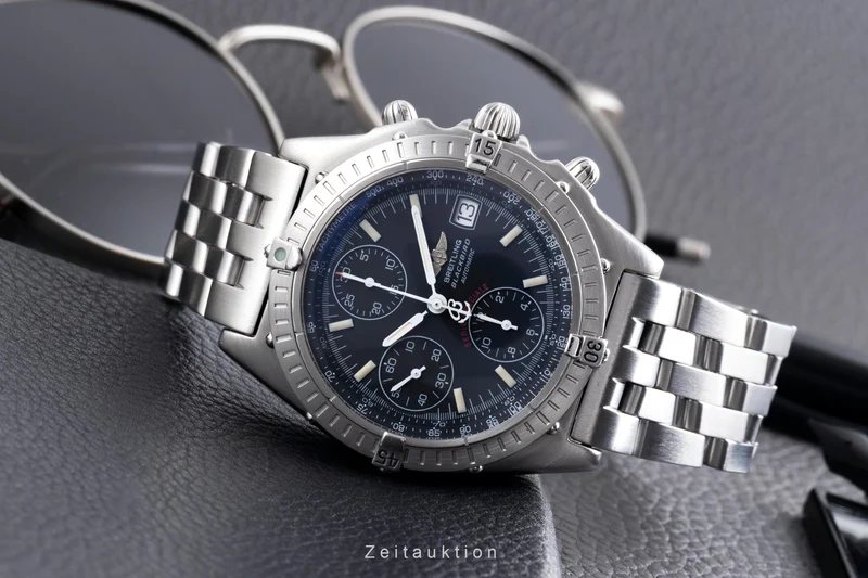 Breitling Chronomat chronograph steel automatic men's watch A13350 [2600123]