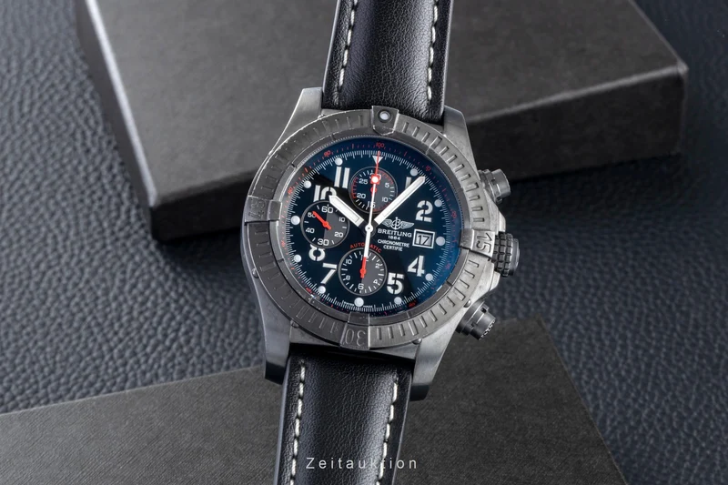 Breitling Super Avenger chronograph steel automatic men's watch M13370 Limited [2600281]
