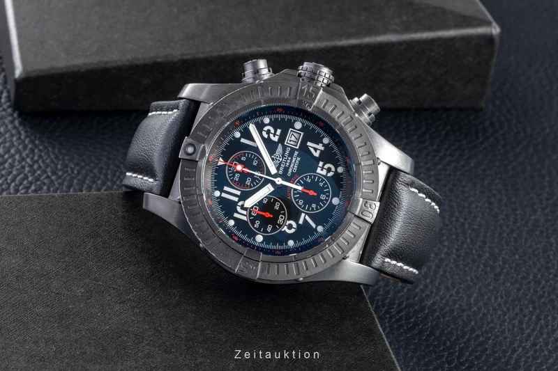 Breitling Super Avenger chronograph steel automatic men's watch M13370 Limited [2600281]