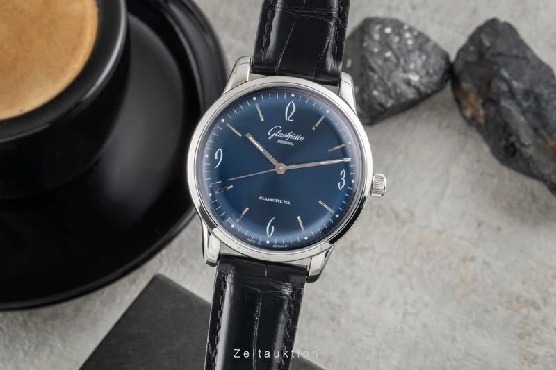 Glashütte Sixties steel automatic men's watch 1-39-52-06-02-04 [2600157]