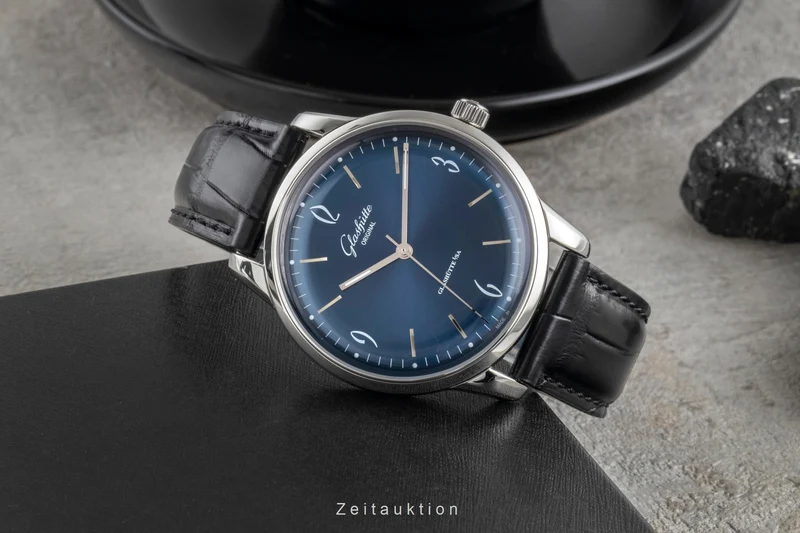Glashütte Sixties steel automatic men's watch 1-39-52-06-02-04 [2600157]