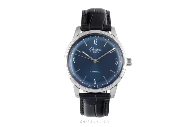 Glashütte Sixties steel automatic men's watch 1-39-52-06-02-04 [2600157]
