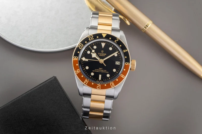 Tudor Black Bay steel / gold automatic men's watch 79833MN LP: 7190EUR [2600390]