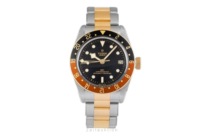 Tudor Black Bay steel / gold automatic men's watch 79833MN LP: 7190EUR [2600390]
