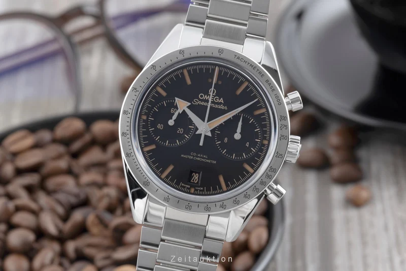 Omega Speedmaster chronograph steel manual winding men's watch 332.10.41.51.01.001 LP: 10300EUR [2600174]