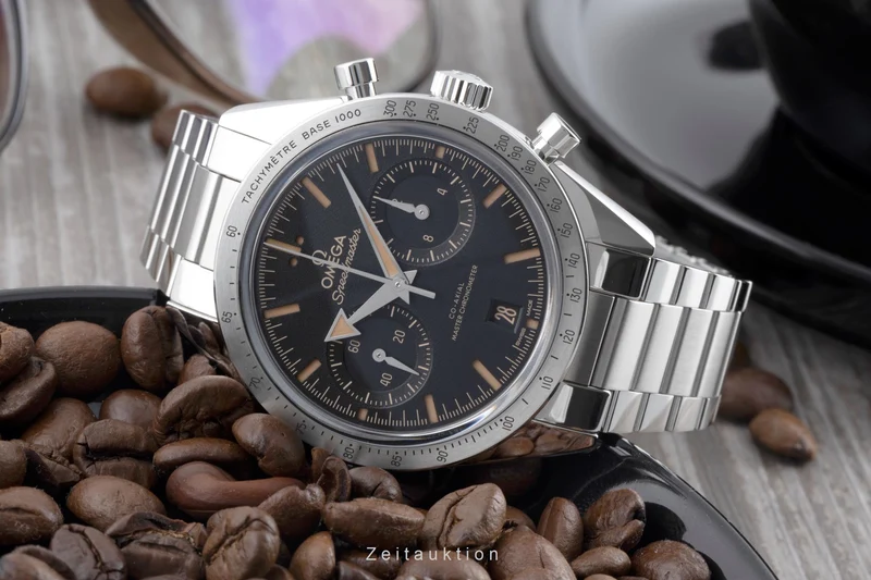 Omega Speedmaster chronograph steel manual winding men's watch 332.10.41.51.01.001 LP: 10300EUR [2600174]