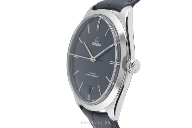 Omega De Ville steel manual winding men's watch 435.13.40.21.03.001 LP: 7700EUR [2507513]