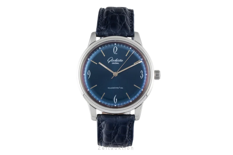 Glashütte Sixties steel automatic men's watch 1-39-52-06-02-04 LP: 7400EUR [2600292]