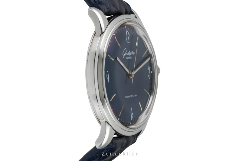 Glashütte Sixties steel automatic men's watch 1-39-52-06-02-04 LP: 7400EUR [2600292]