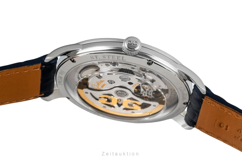 Glashütte Sixties steel automatic men's watch 1-39-52-06-02-04 LP: 7400EUR [2600292]