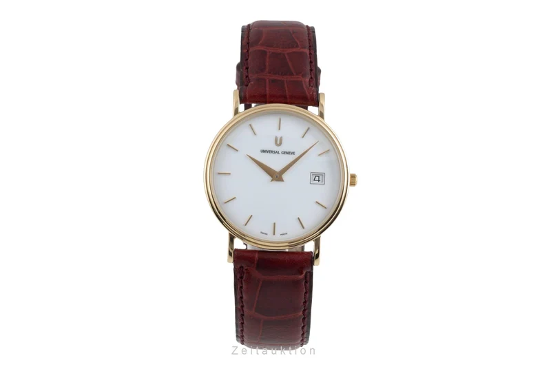 Universal Geneve 18 ct gold quartz men's watch 149.140-22 [2507531]