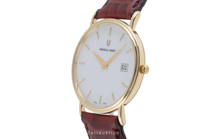 Universal Geneve 18 ct gold quartz men's watch 149.140-22 [2507531]