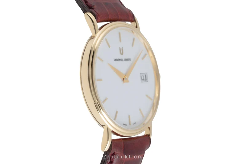Universal Geneve 18 ct gold quartz men's watch 149.140-22 [2507531]