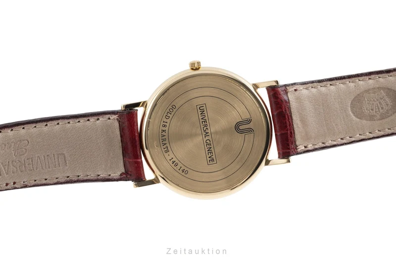 Universal Geneve 18 ct gold quartz men's watch 149.140-22 [2507531]