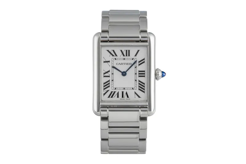 Cartier Tank steel quartz unisex WSTA0052 [2507333]