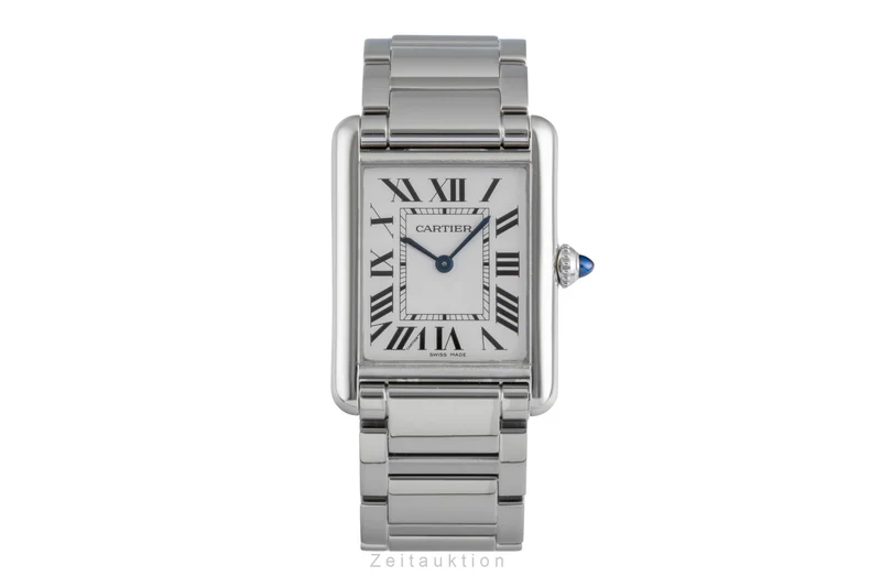 Cartier Tank steel quartz unisex WSTA0052 [2507333]
