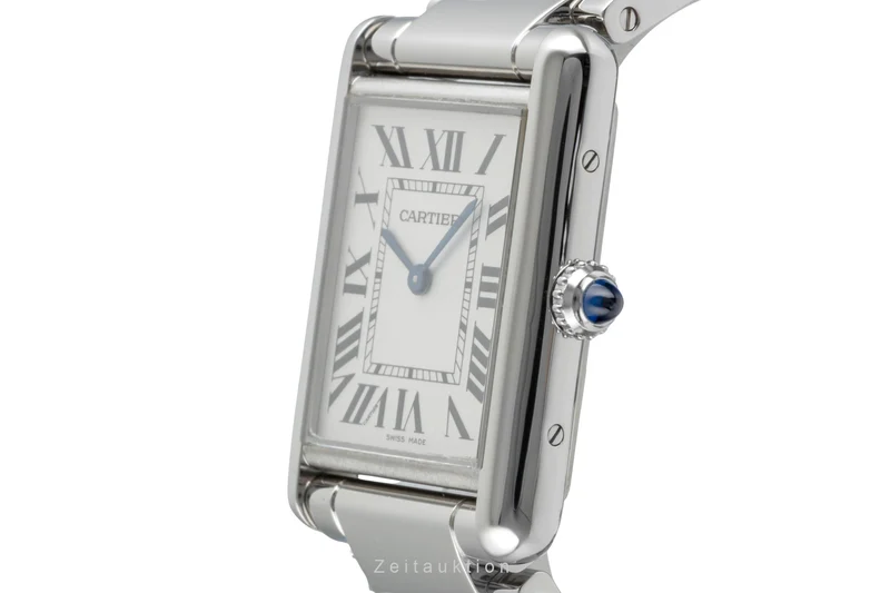 Cartier Tank steel quartz unisex WSTA0052 [2507333]
