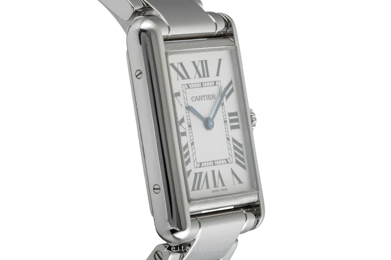 Cartier Tank steel quartz unisex WSTA0052 [2507333]