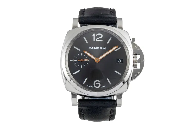 Panerai Luminor steel automatic men's watch PAM01247 LP: 7000EUR [2600296]