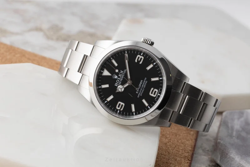 Rolex Explorer steel automatic men's watch 214270 [2600485]