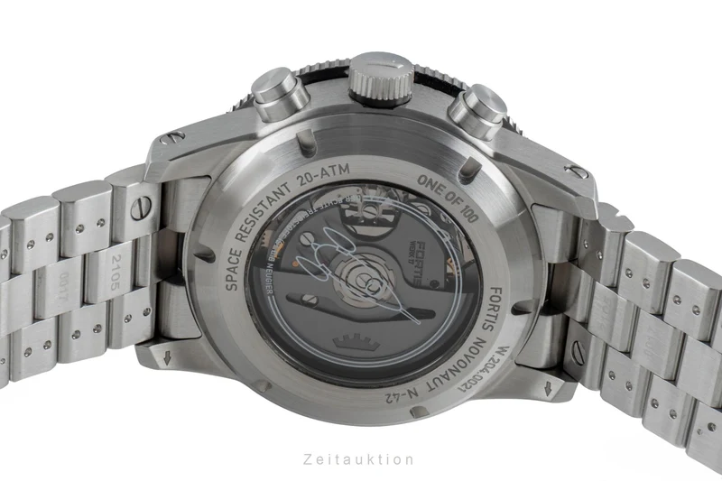Fortis chronograph steel automatic men's watch F2040010 FW32316733 Limited [2600168]